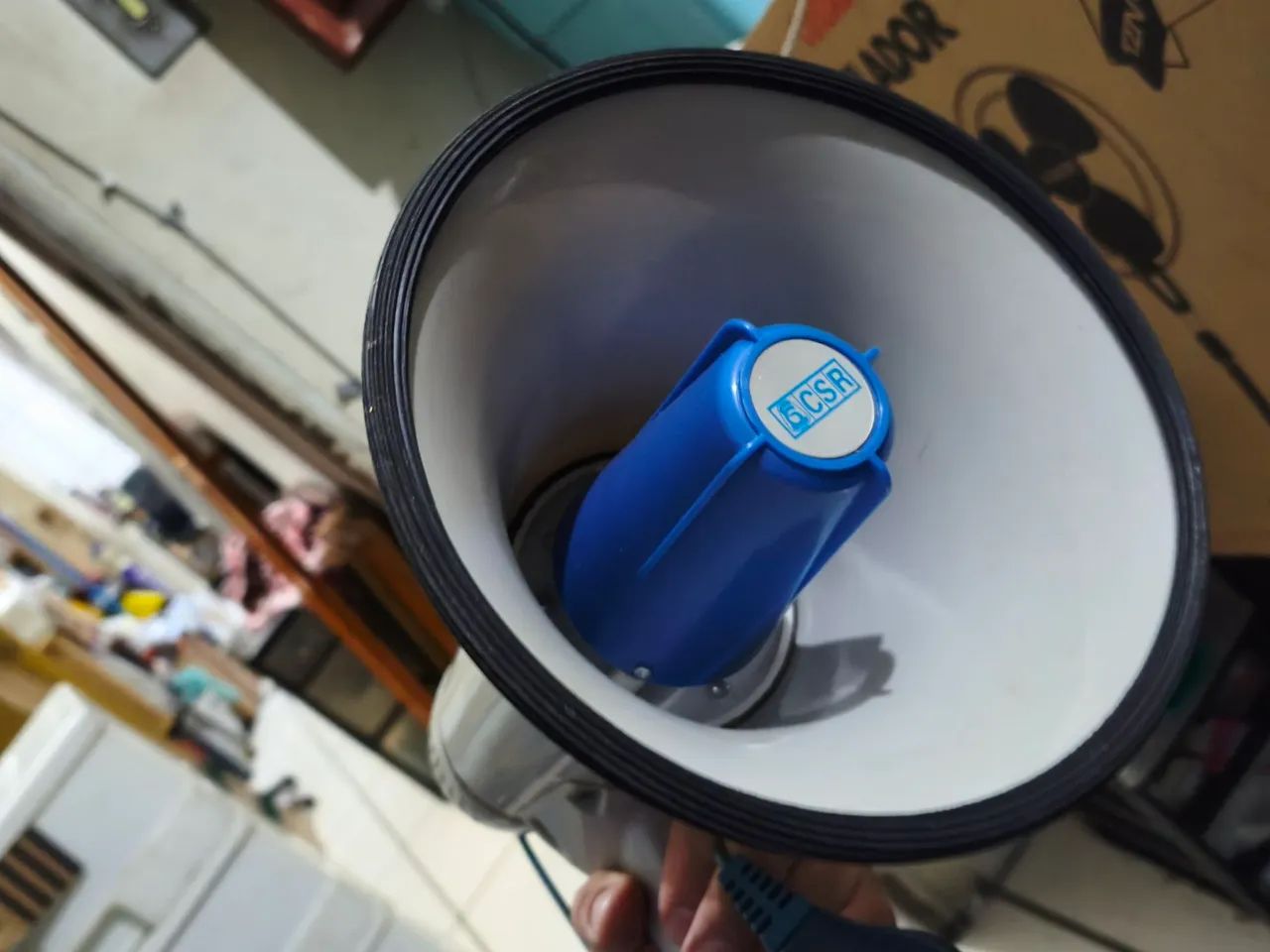 Megafone com rádio 600 metros - Foto 3
