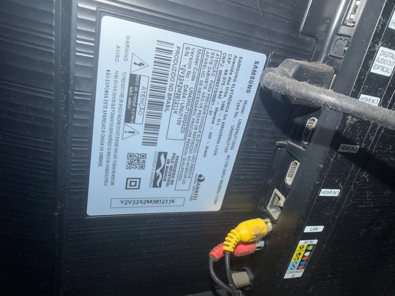TV 43 Polegadas Samsung  - Foto 3