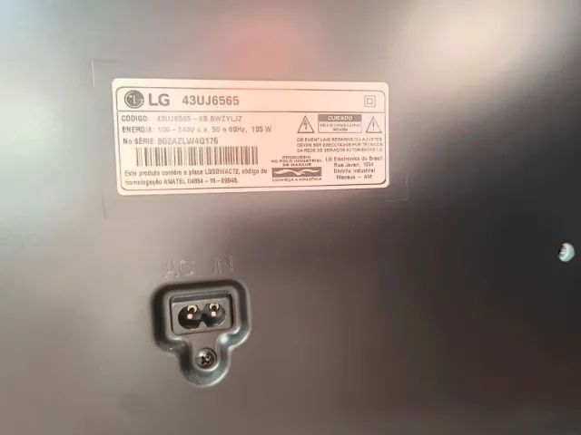 Tv Lg 43 polegadas Preta - Foto 3