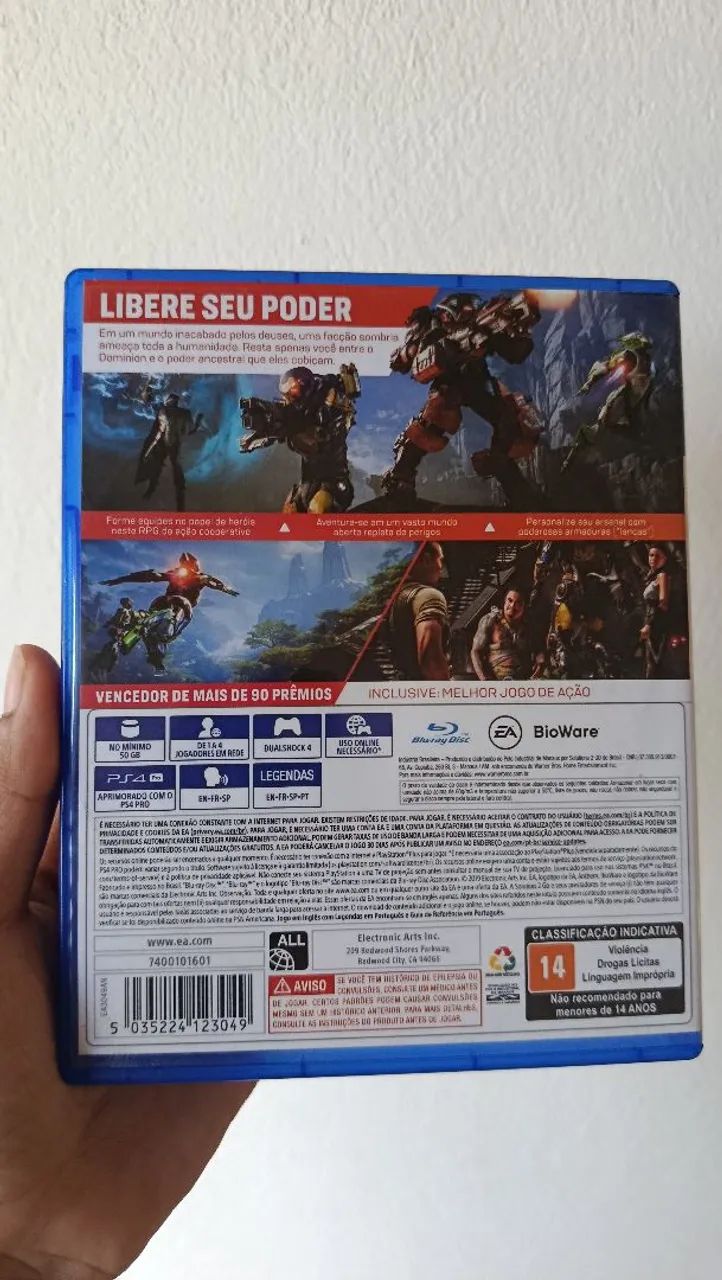 Anthem - jogo de PS4 PS5  - Foto 2