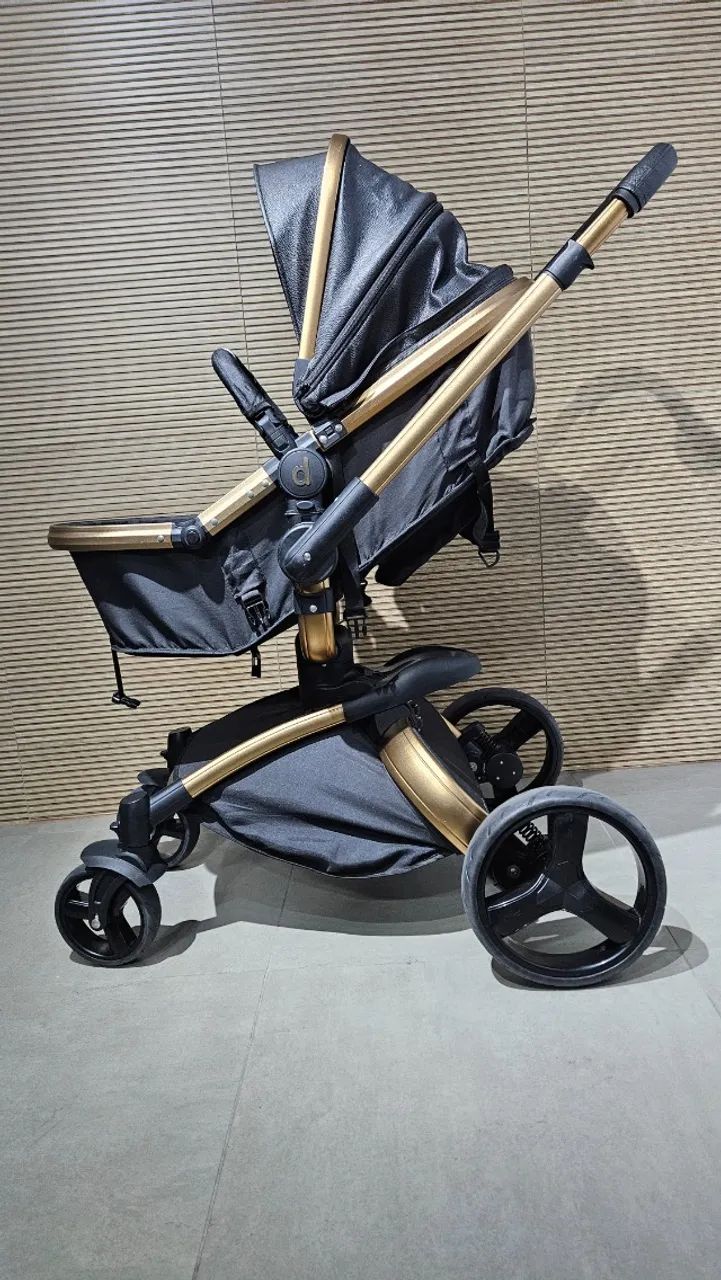 Carrinho de Bebe Dzieco Vulkan 360 - Foto 2