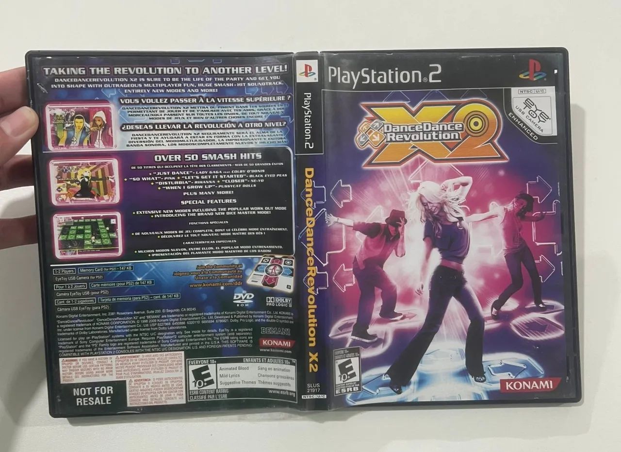 Dance Dance revolution x2 ps2