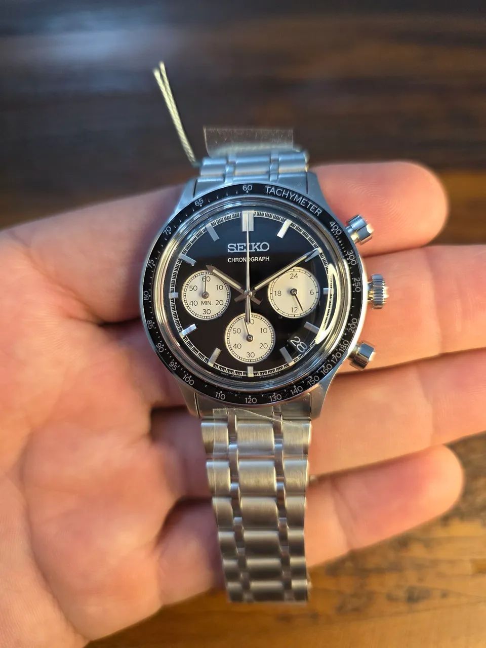 Seiko Cronógrafo NOVO 38mm de caixa  - Foto 5