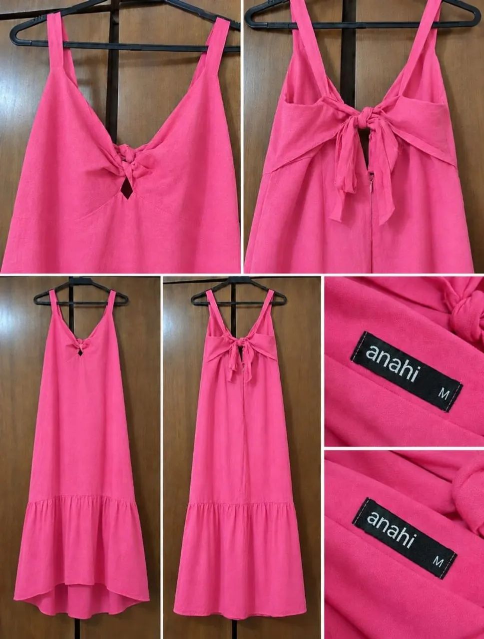 Vestido de linho, moderno cheio de estilo. - Foto 2