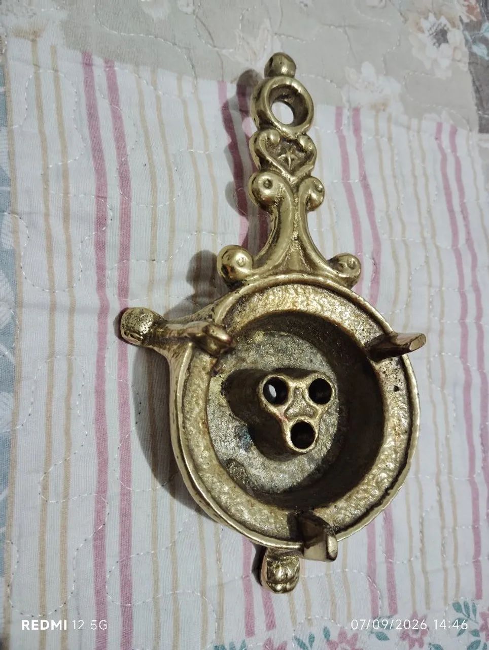 Espiriteira de Bronze Maciça 