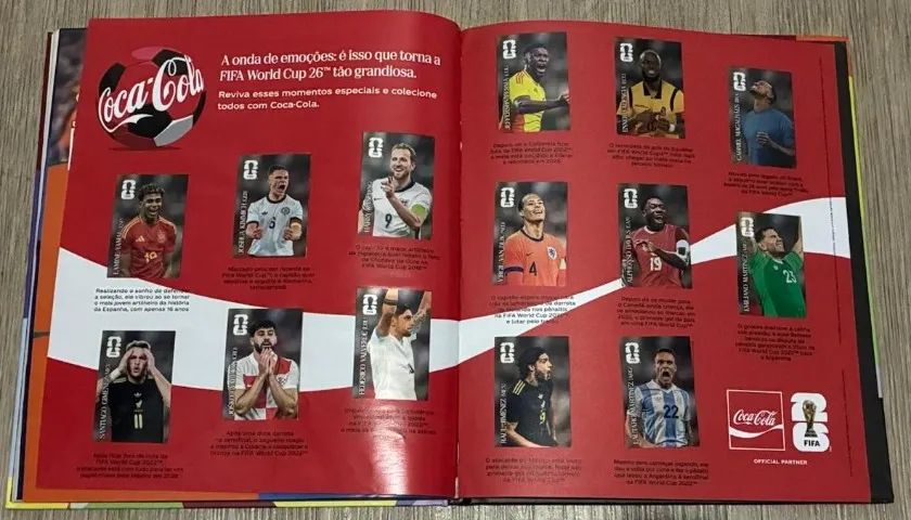Álbum Copa 2026 Panini Capa Dura (COMPLETO) - Foto 5