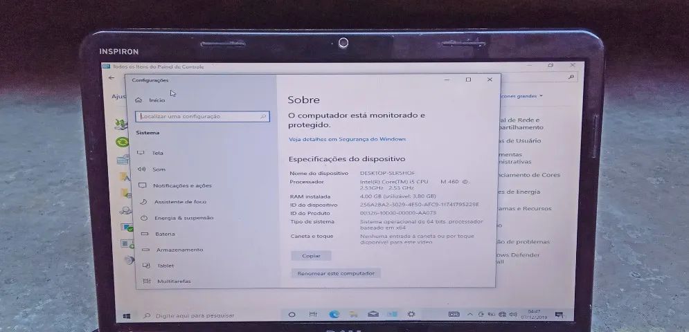 Notebook Dell Core i5 4gb hd de 320gb Windows 10 - Foto 3