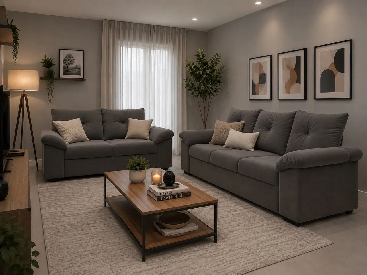 Sofá 2 e 3 Lugares PROMOÇÃO