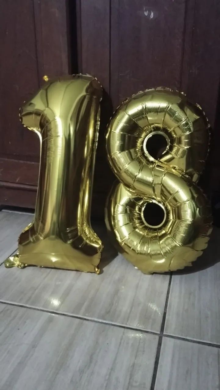 Balão de números