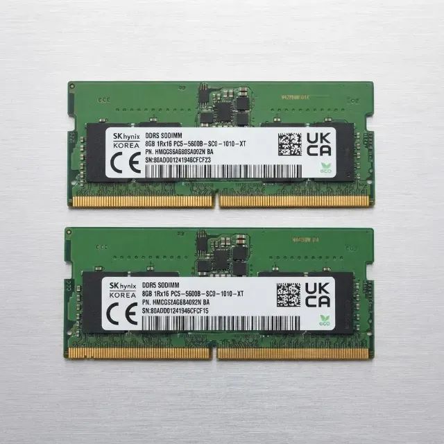 Memória Ddr5 8gb Sodimm Sk Hynix Hmcg66agbsa092n (Usado) - Memória