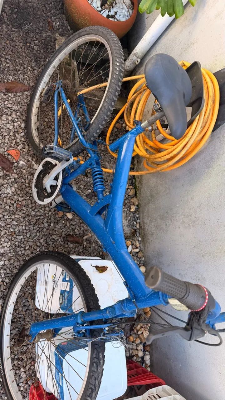 Bicicleta azul - Foto 4