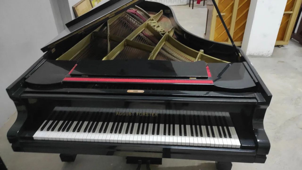 Gran Piano August Forster cauda inteira Mod Orquestral  - Foto 4