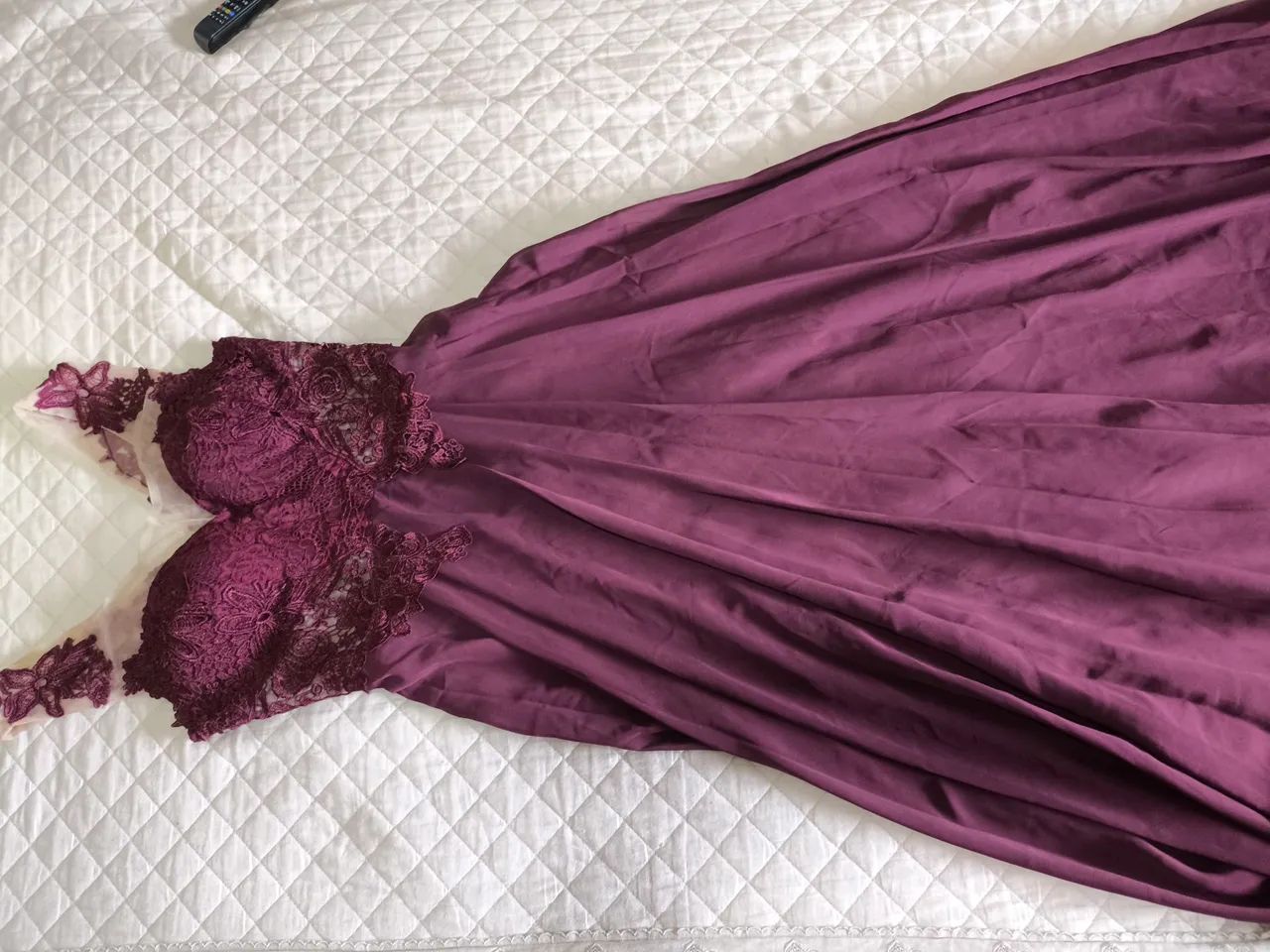 Vestido longo social 