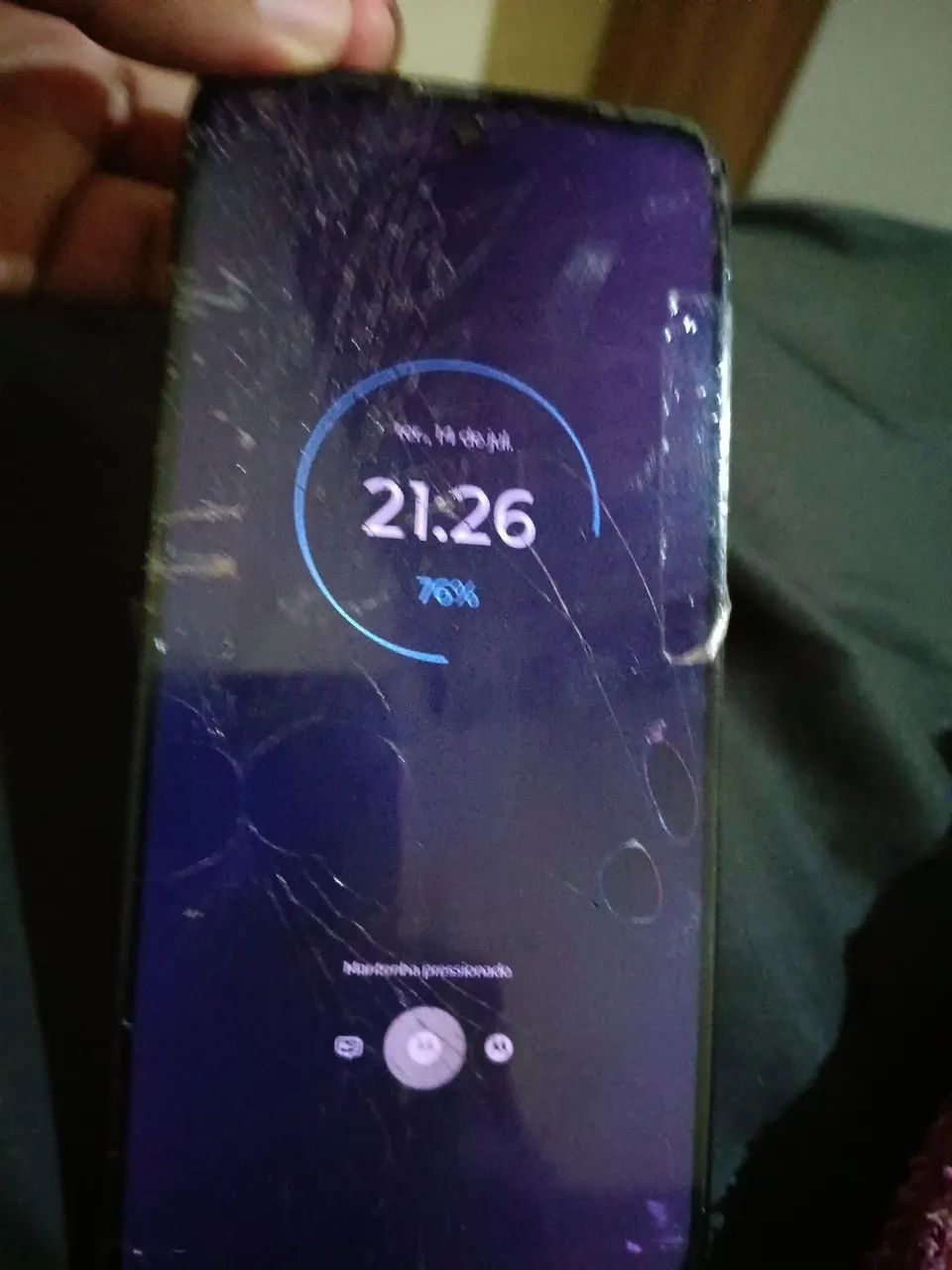 Celular moto g32 , com a tela trocada mas funcionando perfeitamente  - Foto 2