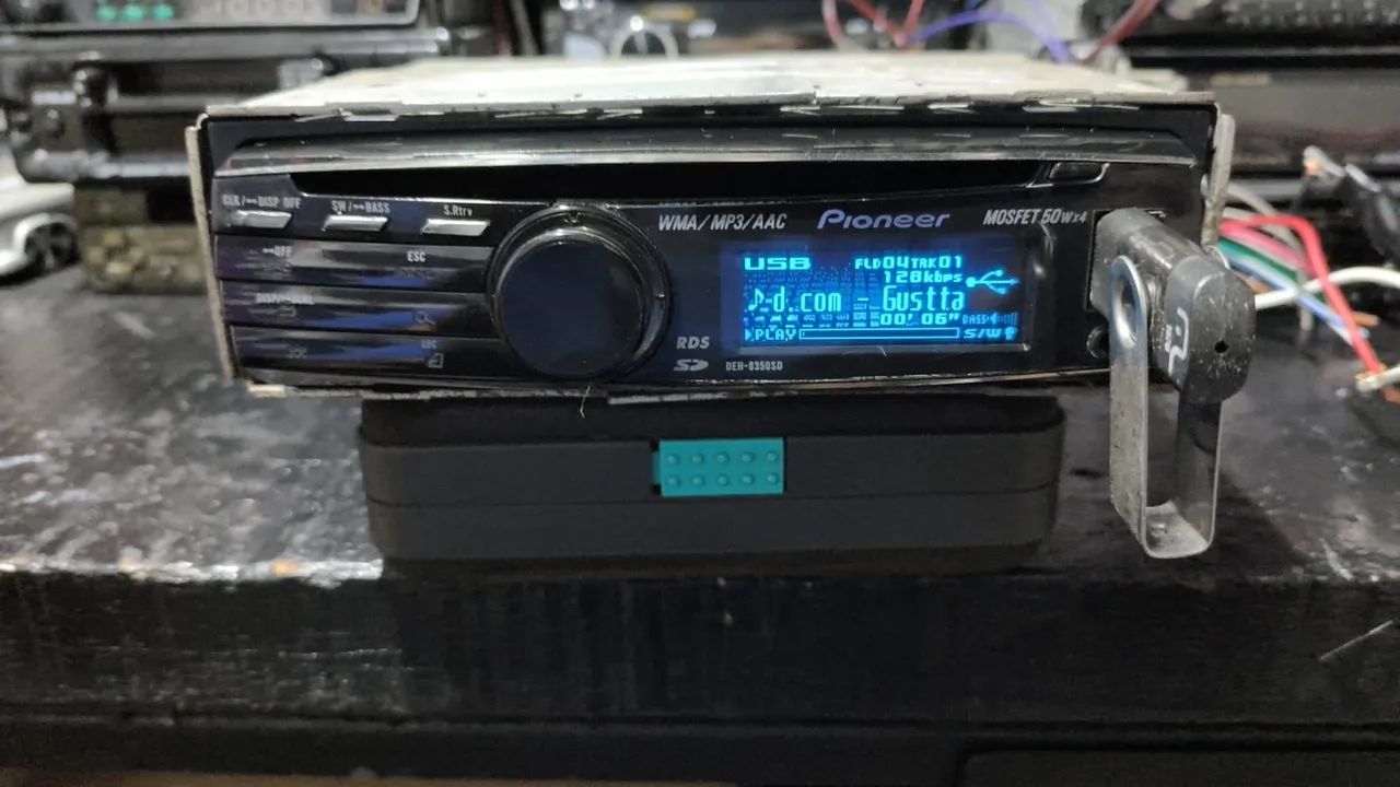 Rádio Pionner Golfinho DEH 8350SD com Bluetooth  - Foto 4