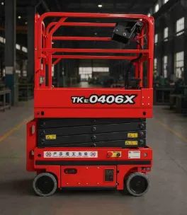 PLATAFORMA ELEVATÓRIA TIPO TESOURA TK-E0406X