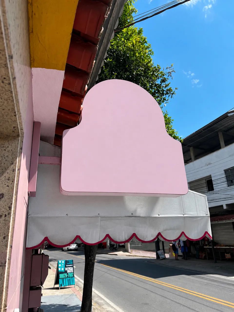 Placa de loja 