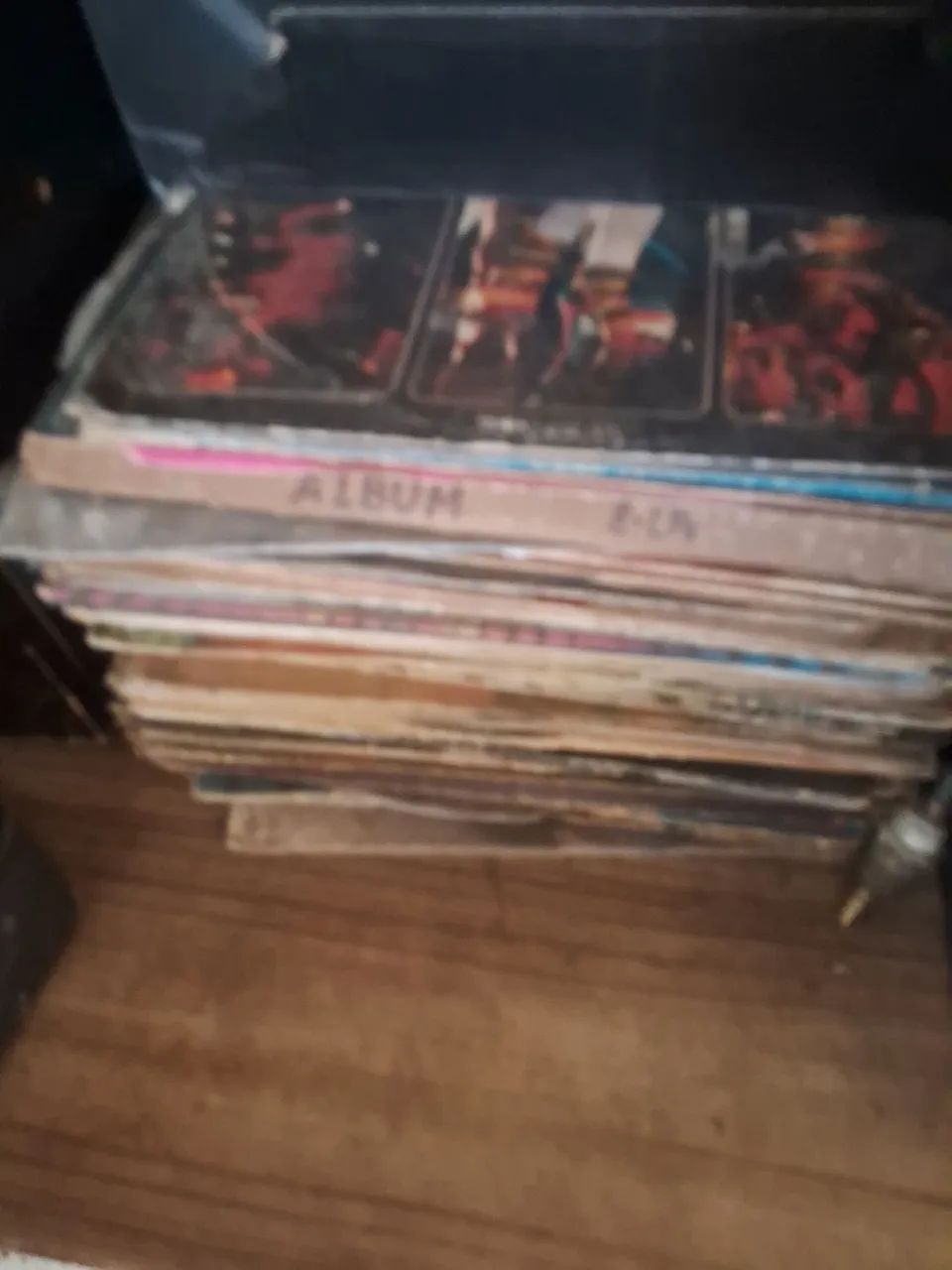 100 discos vinil todos bons 
