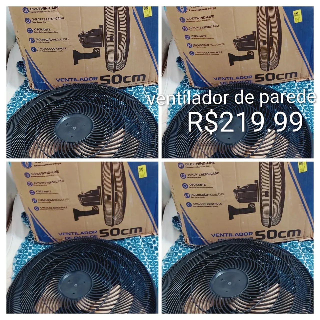 Ventilador de parede 