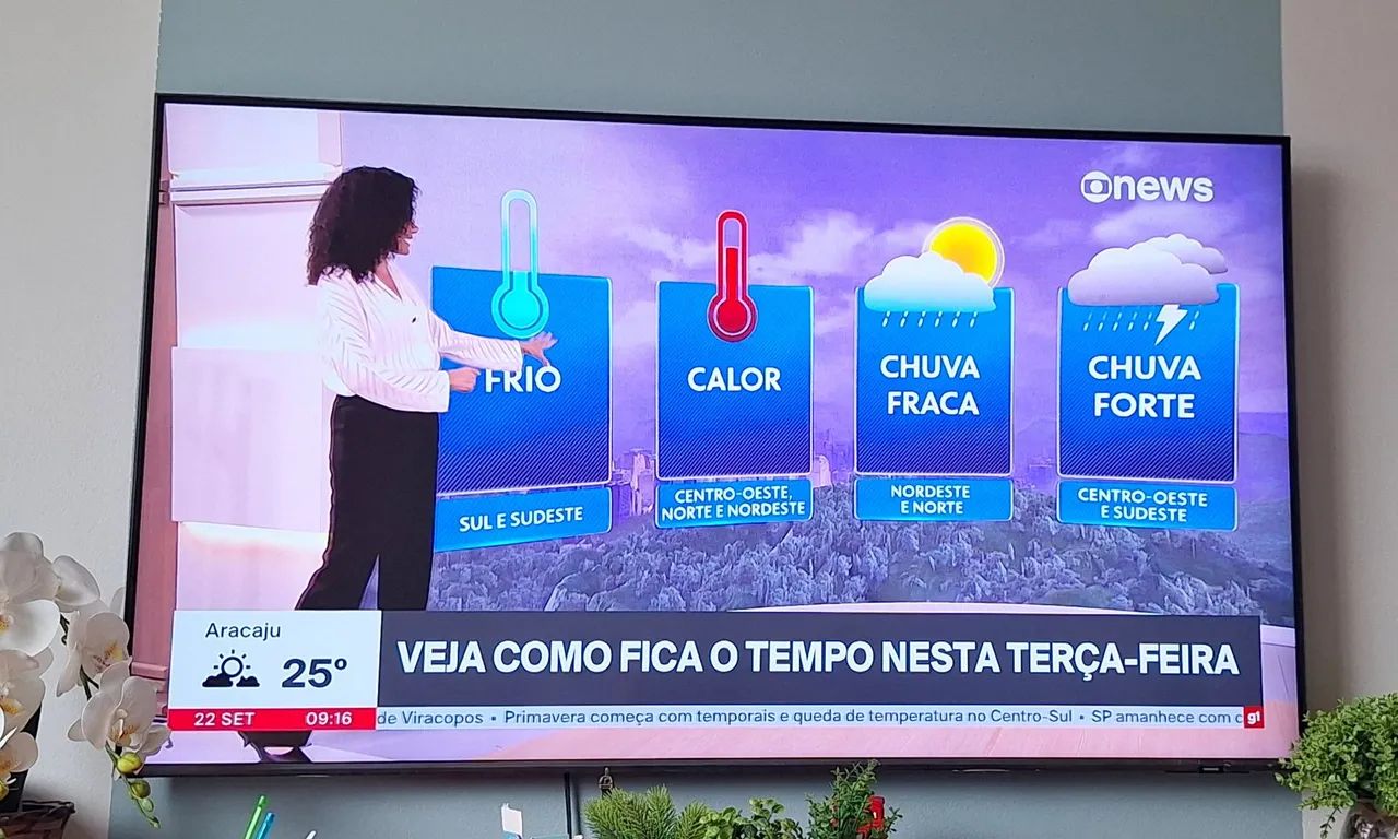 Smart TV Samsung QLED 55'' só à vista