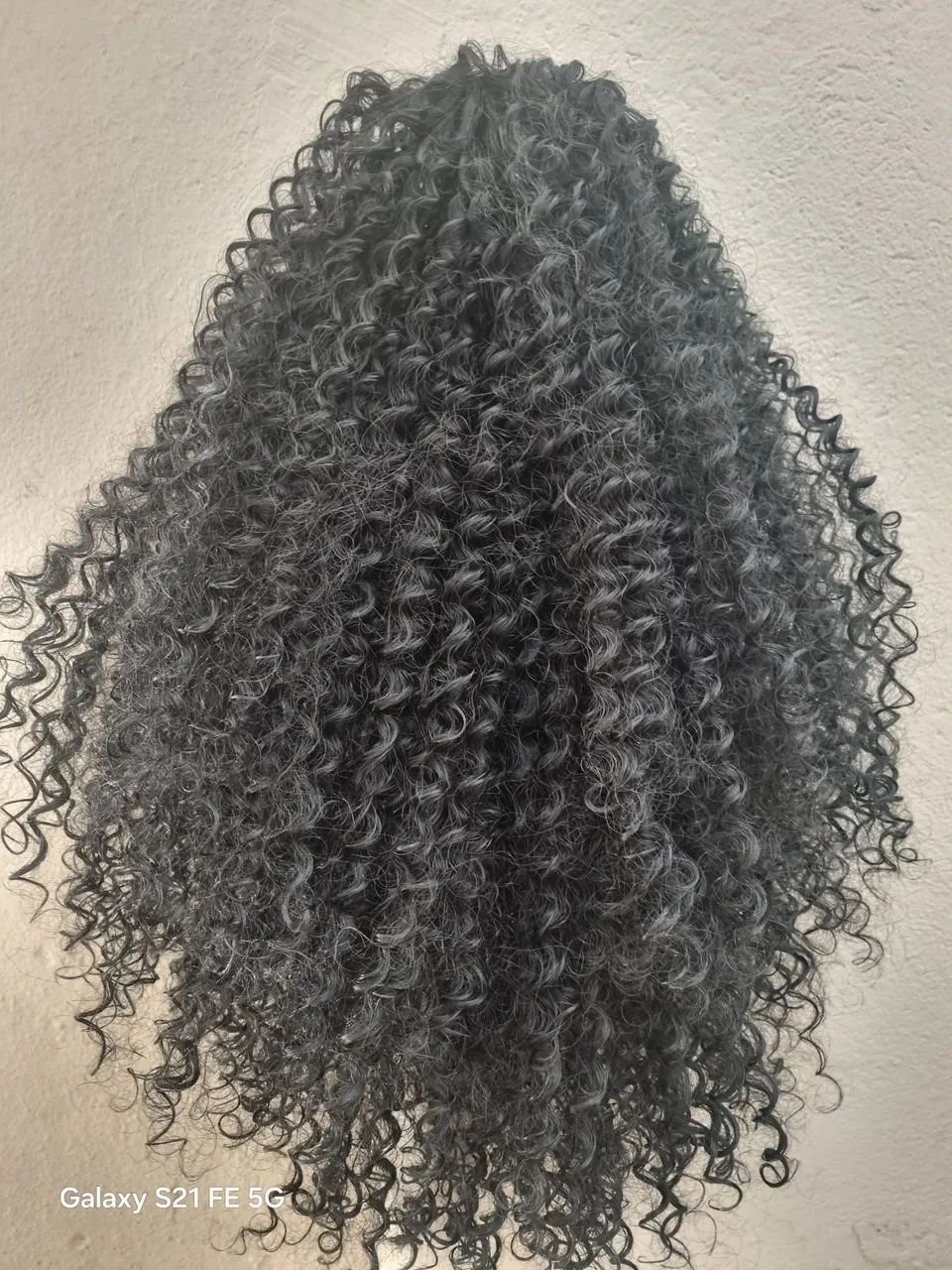 Lace preta nova biofibra extensão 50a a 60 cm - Foto 4