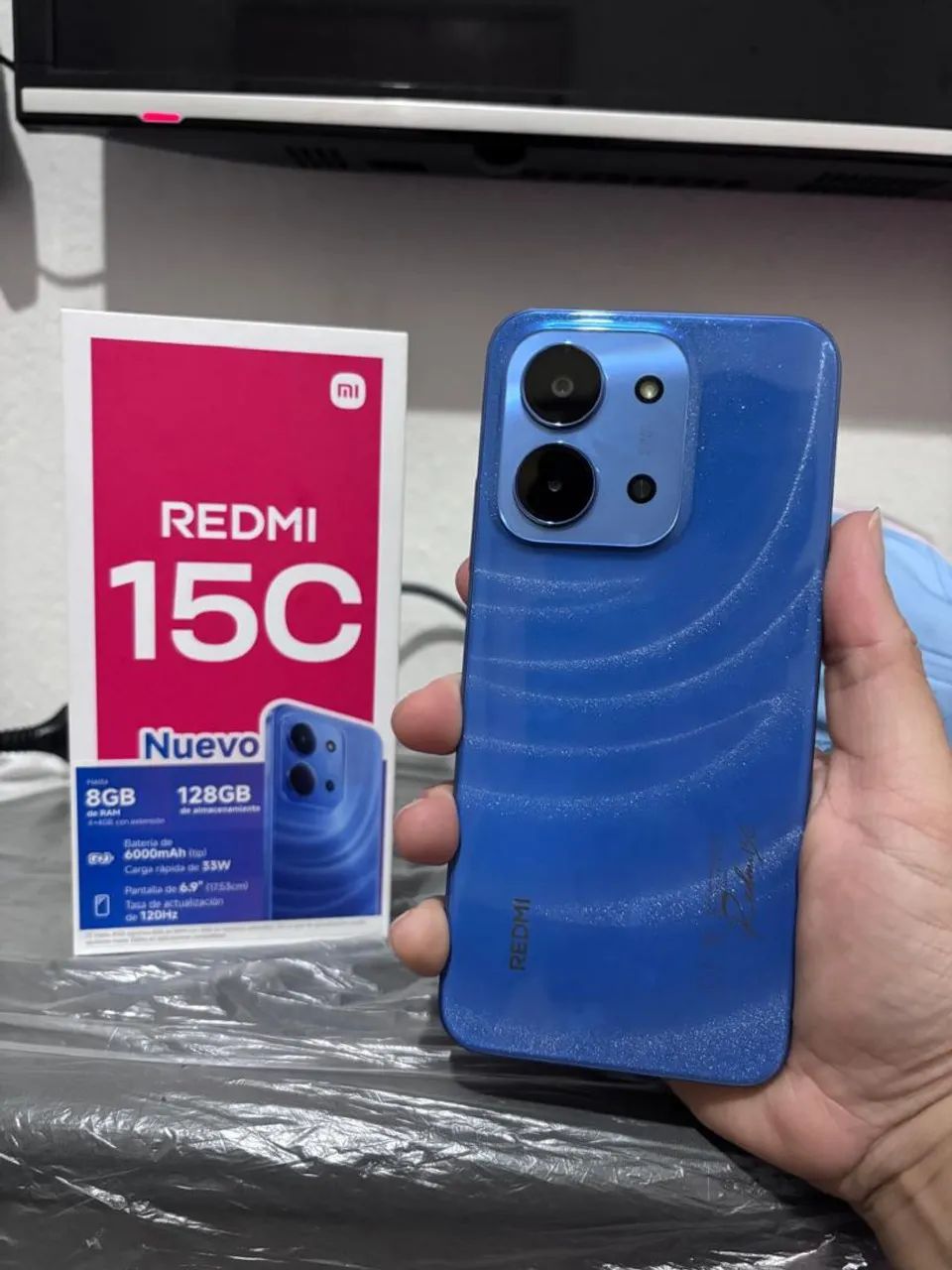 Celular Redmi 15c semi novo 600 reais ? - Foto 3