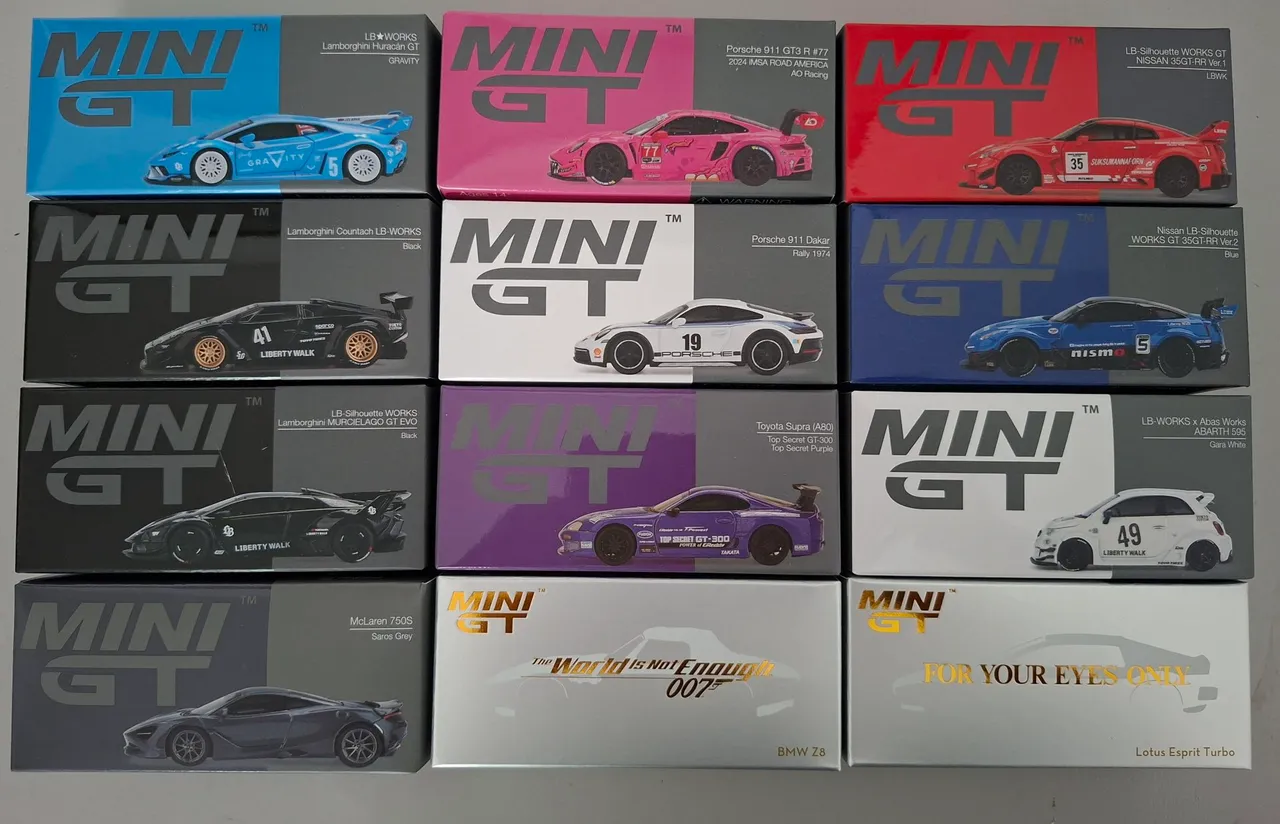 Mini GT Liberty Walk Tokyo Auto Salon TAS 2026 - Brinquedos e