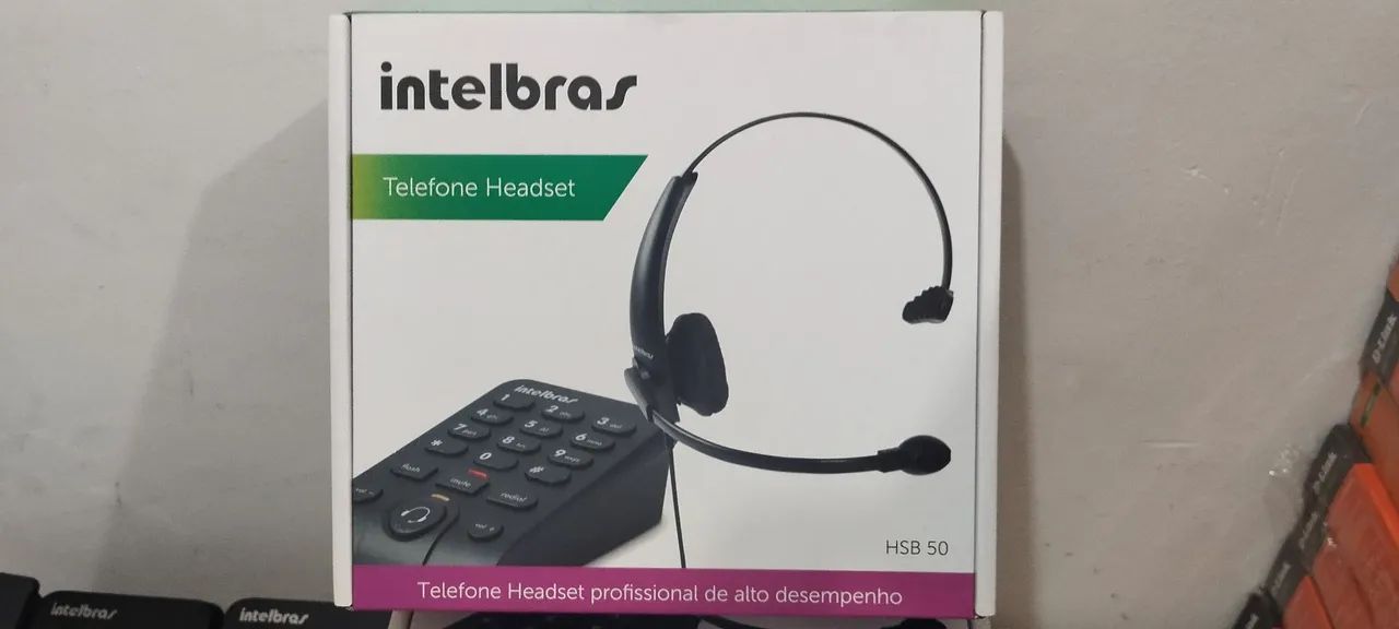 Headset Intelbras sem fone de ouvido 