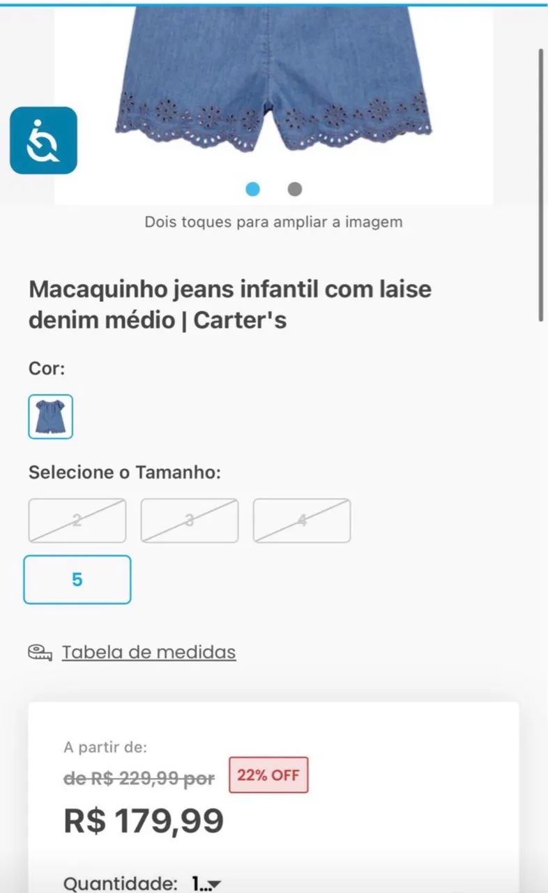 Macacão Carters - Foto 4