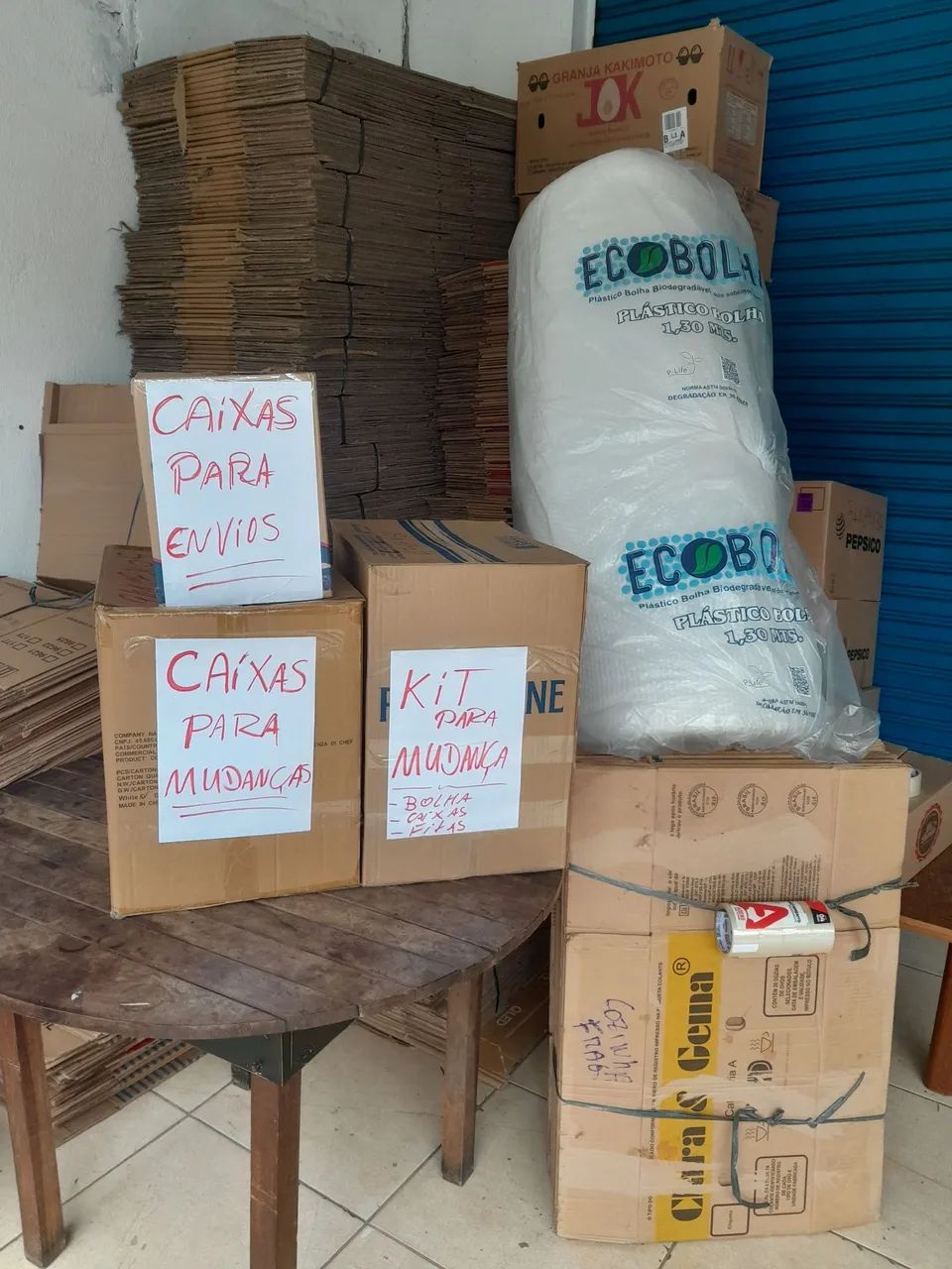 caixas para envios a partir 1,50