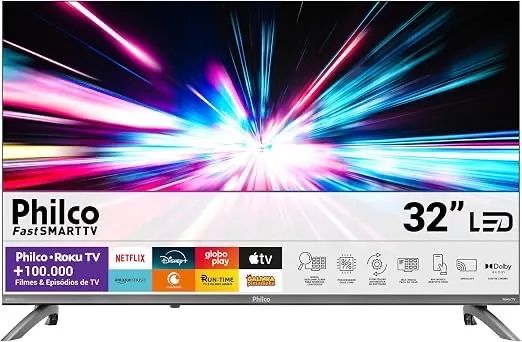 Smart Tv Philco 32 polegadas Nova - Foto 2