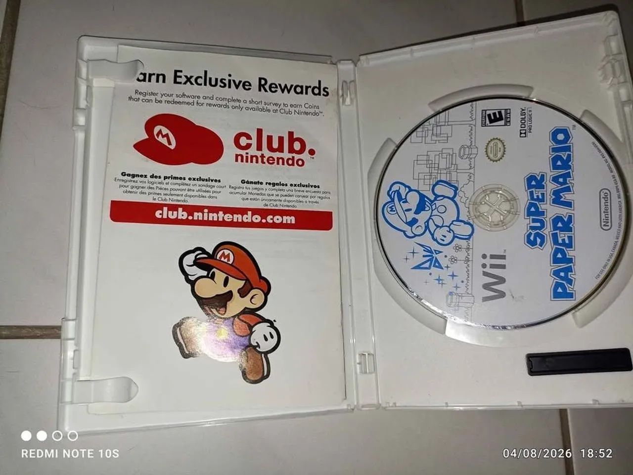 Nintendo wii super Mario galaxy - Foto 5