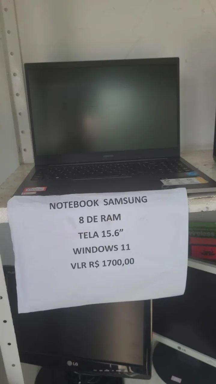 Notebook Samsung book 8 de ram