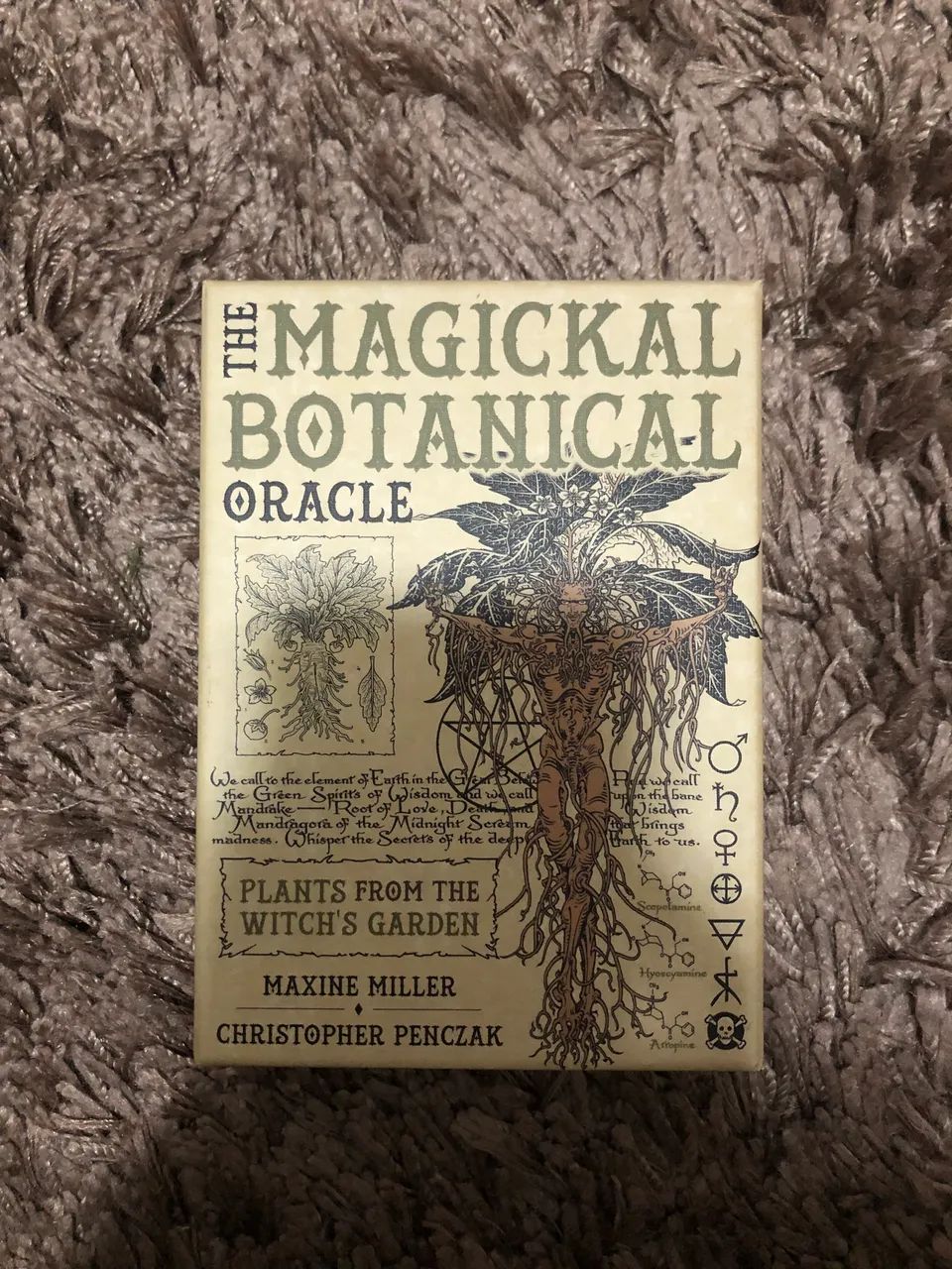 Oráculo/baralho/deck de cartas The Magickal Botanical 