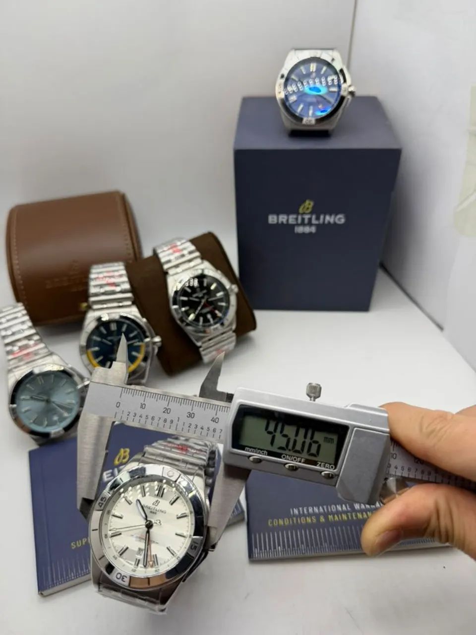 RELÓGIO ESTILO BREITLING CHRONOMAT AUTOMATIC GMT