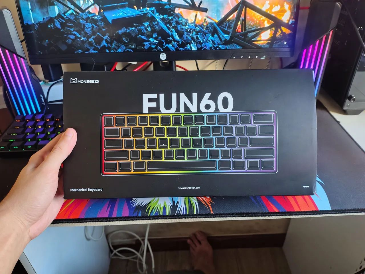 teclado fun 60 pro - Foto 2