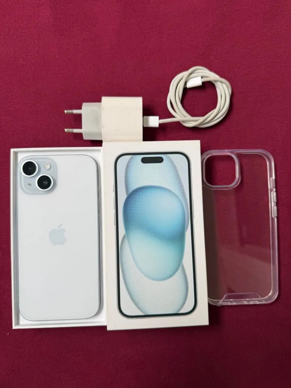 iPhone 15 branco 128 gigas sem ofertas  - Foto 3