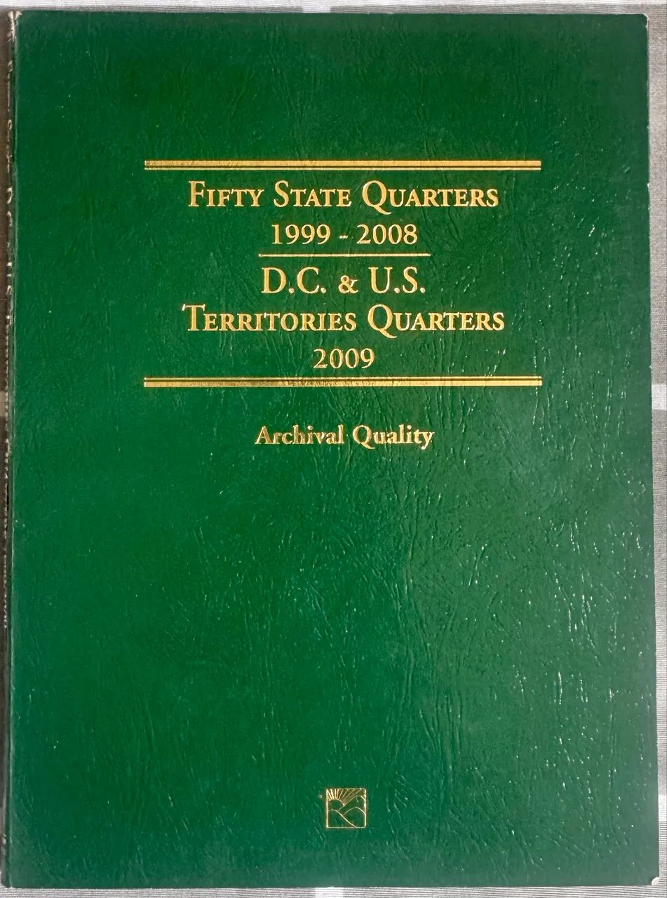 Coleção completa Statehood Quarters 1999-2009