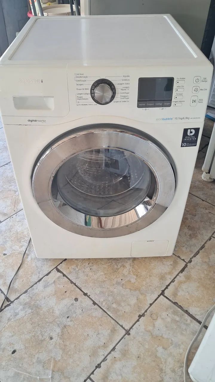 Lava e seca Samsung 10kg 110vts  - Foto 5