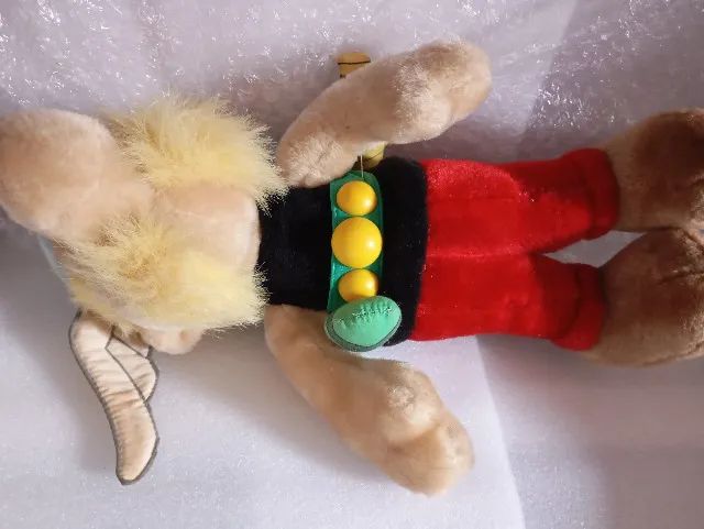 Boneco pelúcia Asterix 1994 importado germany - Foto 3