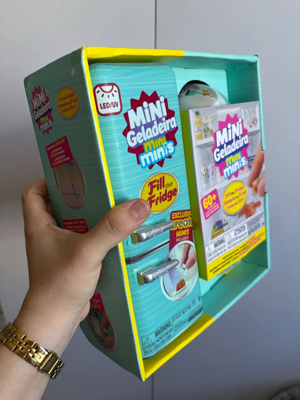 Mini geladeira ( compatível com barbie) lacrada  - Foto 3