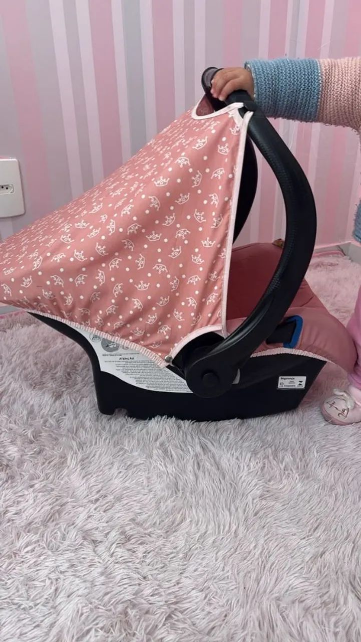 Carrinho e bebê conforto  - Foto 3