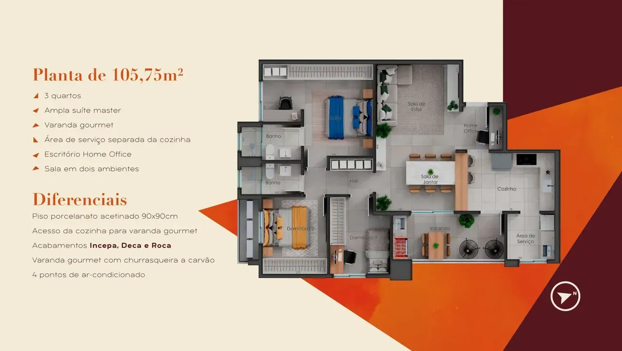 PLANTA 56m²