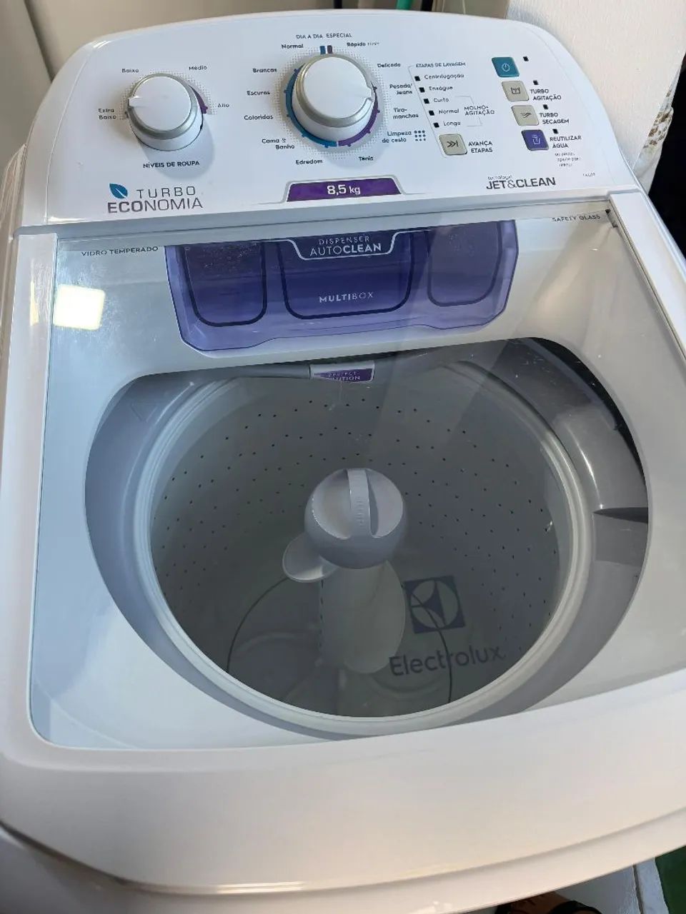 Máquina de lavar Eletrolux 8.5kg 