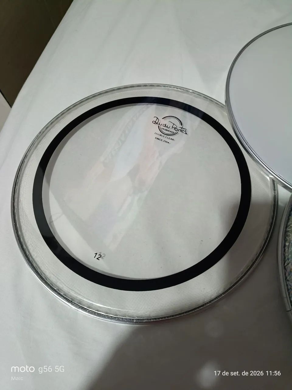 Pele para pandeiro 12" e 10" - Foto 4
