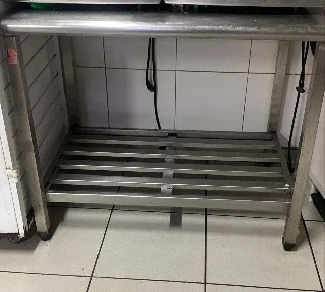 Mesa Cozinha Industrial 100x80