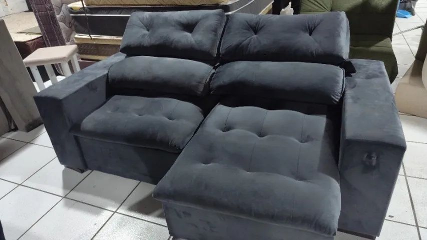 Sofá retrátil e reclinável Kappesberg  - Foto 4