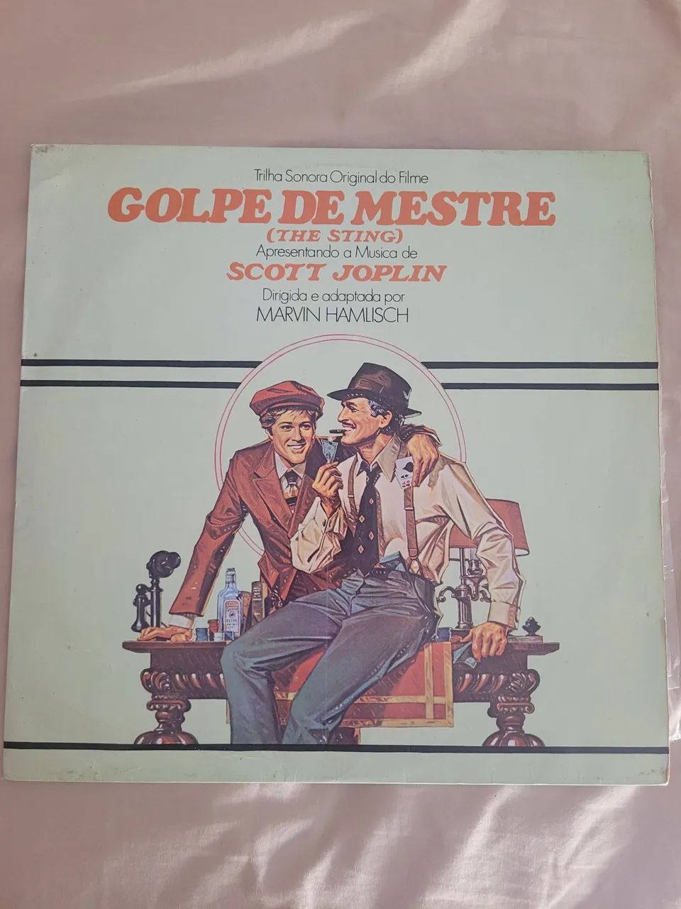 Disco de vinil do filme "Golpe de mestre" - Foto 2