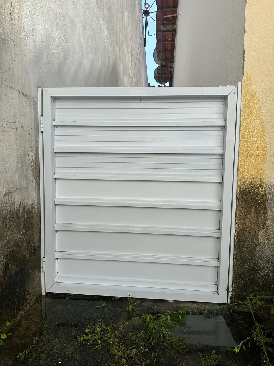 Portão de alumínio 