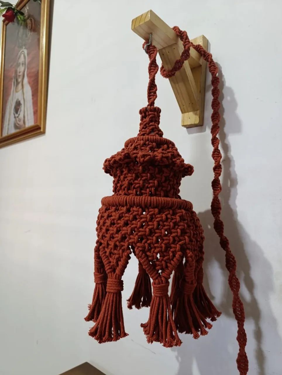 Luminária em Macramé  - Foto 2